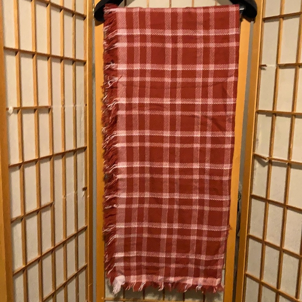 Madewell shawl/throw, scarf/wrap. Extremely soft, cozy and warm. 60” x 60”.